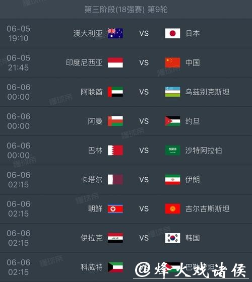 2026年世界杯详细赛程安排解析